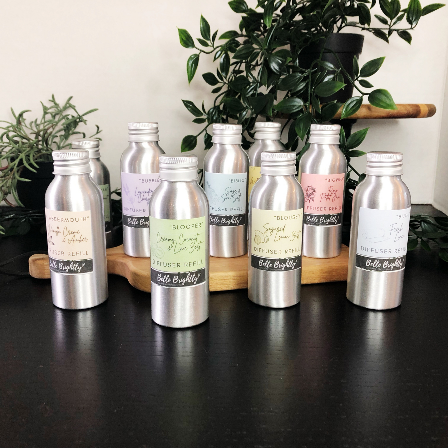 Eco-friendly reed diffuser spray refill