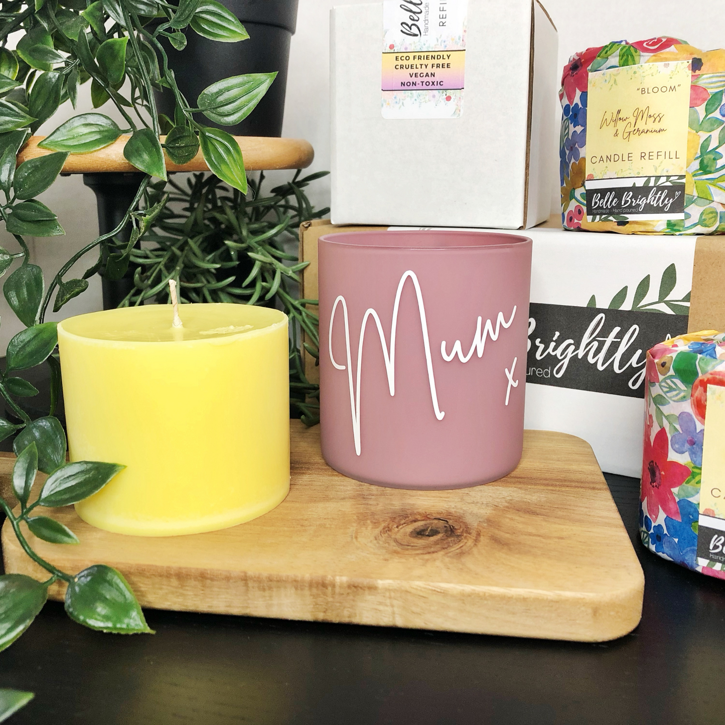 Vegan Mum Candle Refillable Gift