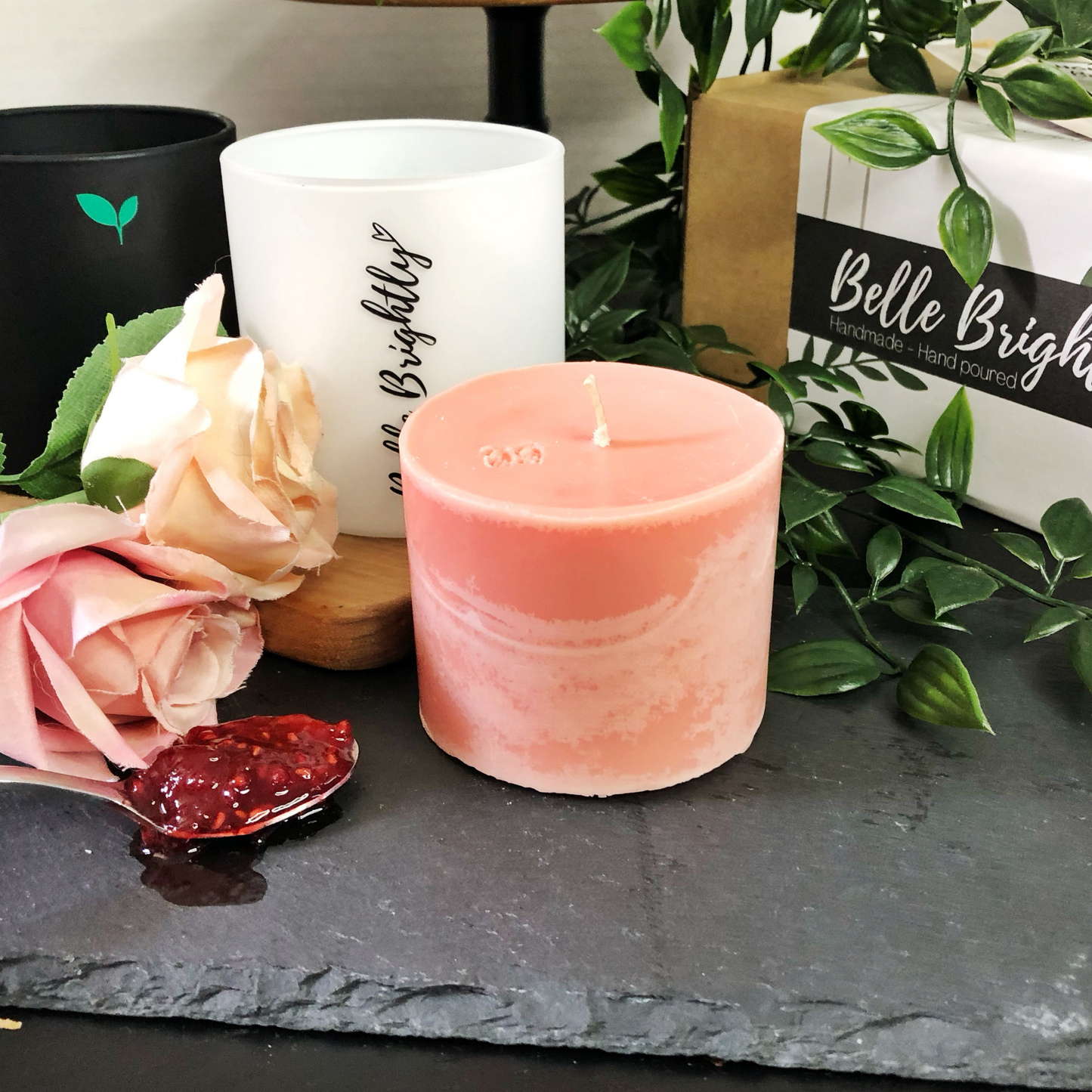 Rose Jam Vegan Soy Wax Candle Refill