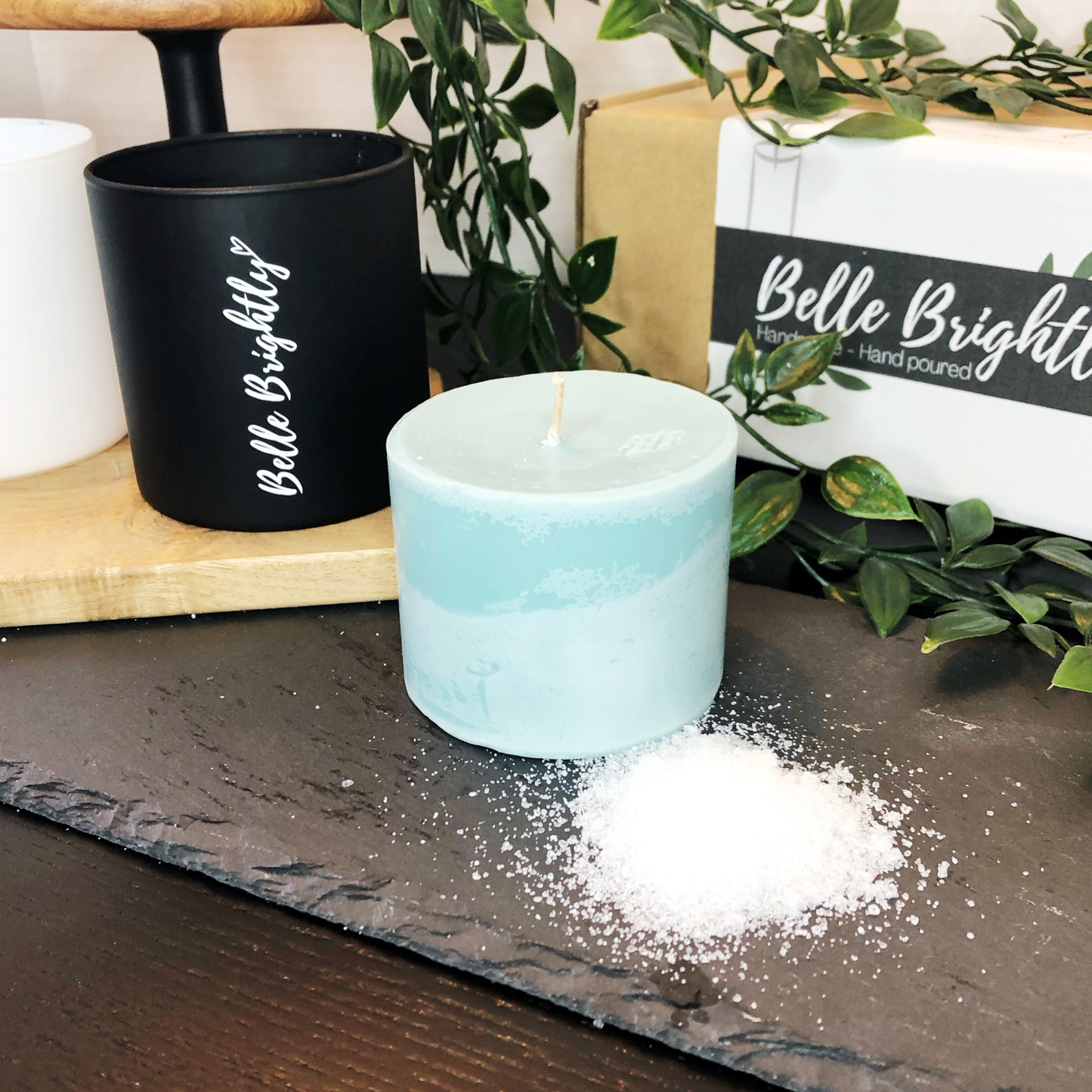 Sage and Sea Salt Vegan Soy Wax Candle Refill