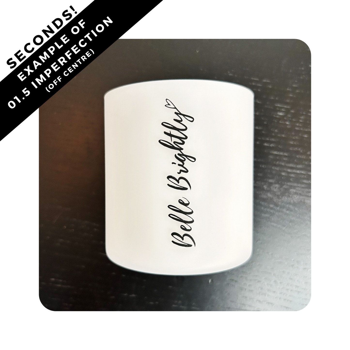 Super Seconds Refillable Candle Jar