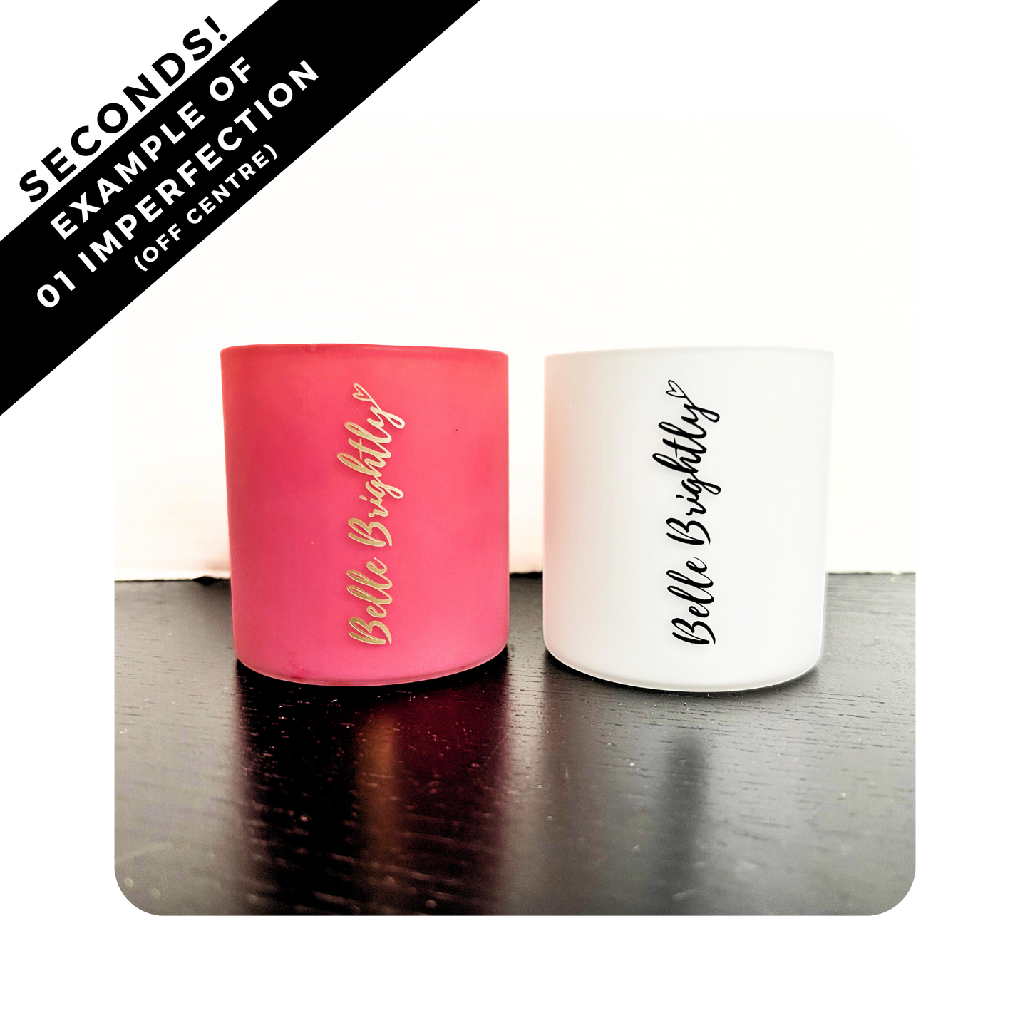 Super Seconds Refillable Candle Jar Colours UK