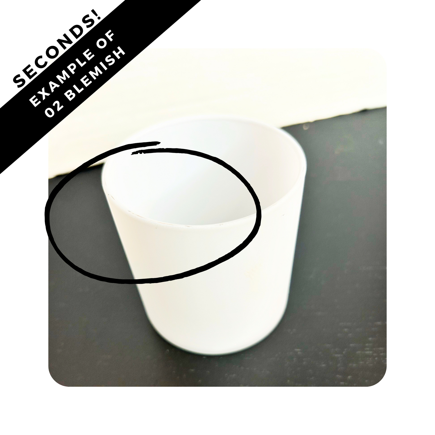 Super Seconds Refillable Candle Jar UK