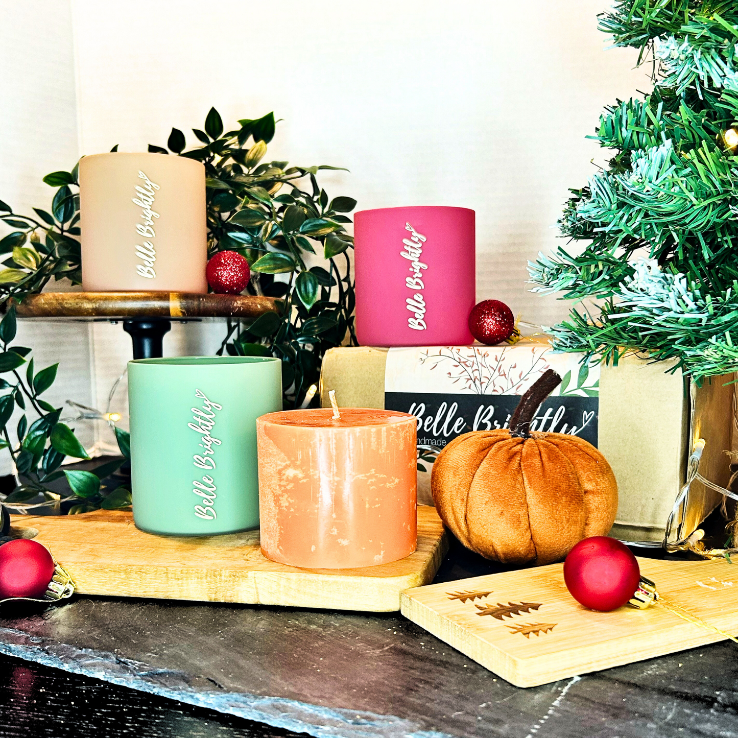 Vegan Eco Friendly Pumpkin Frosting Soy Candle Refill UK