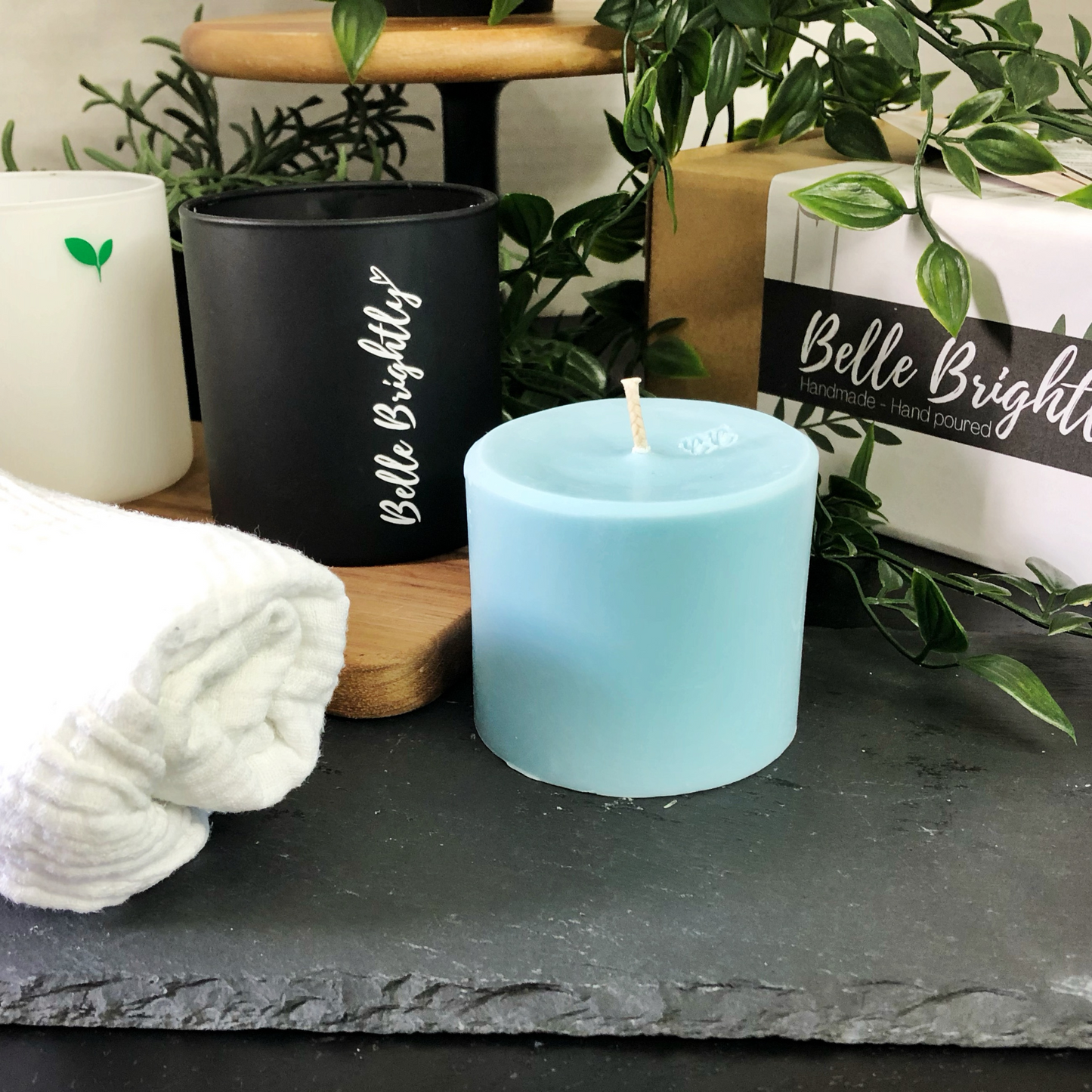 Zoflora Fresh Linen Vegan Soy Wax Candle Refill