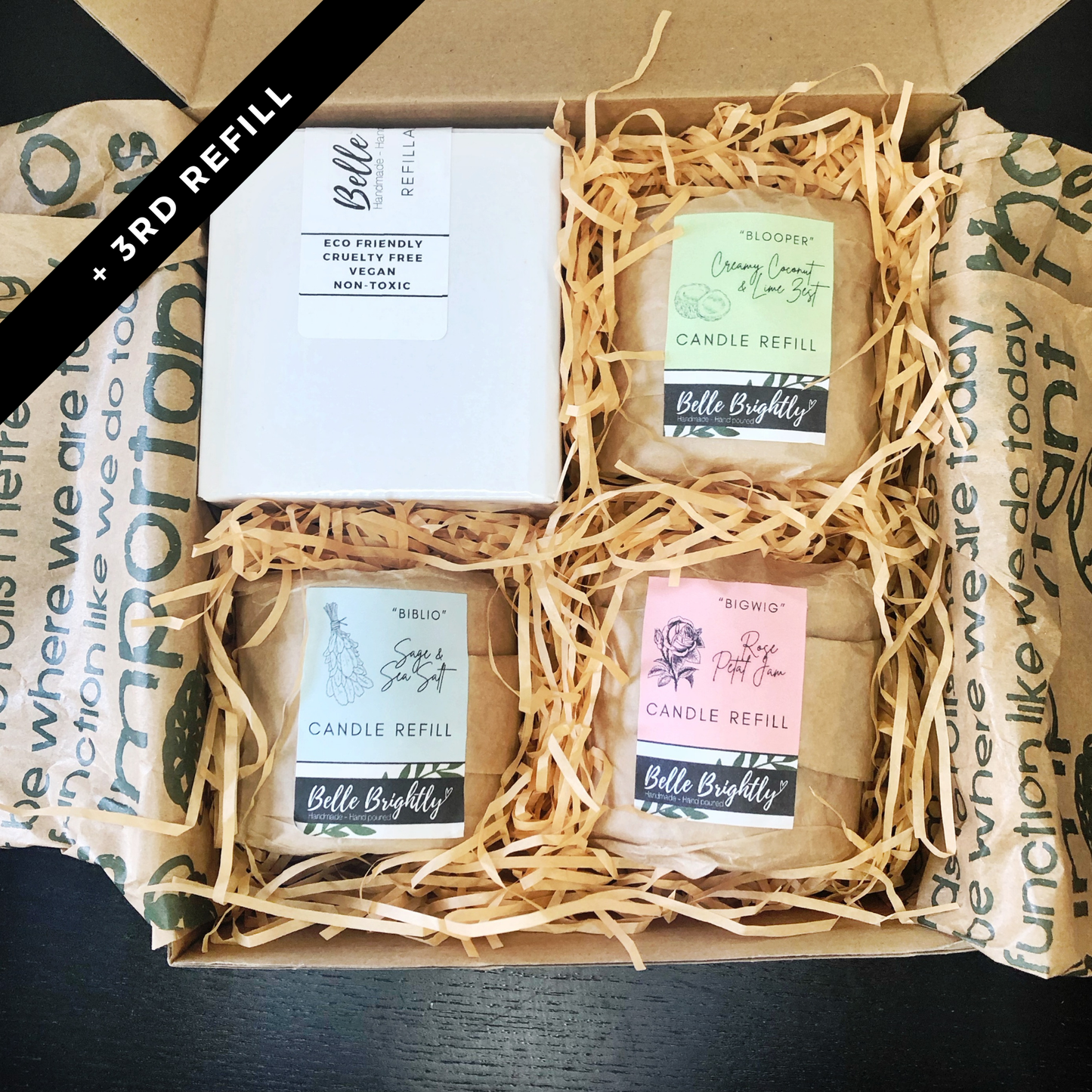 vegan candle gift set UK