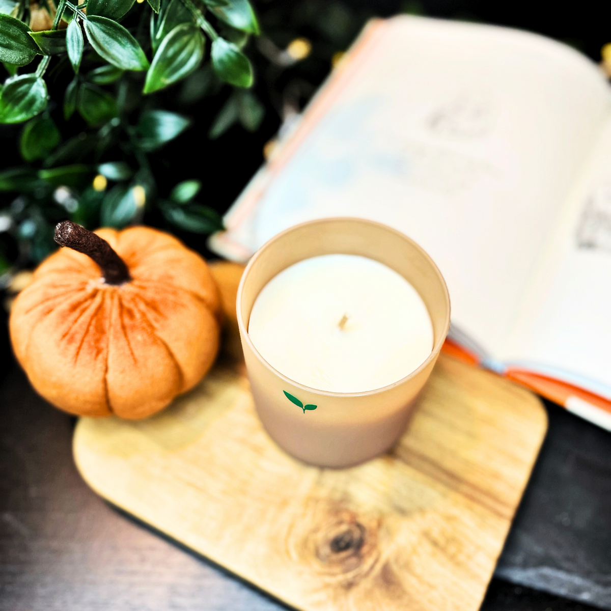 Autumn pumpkin candle refill UK