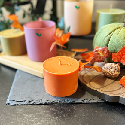 Autumn vegan pumpkin spice candle refills uk