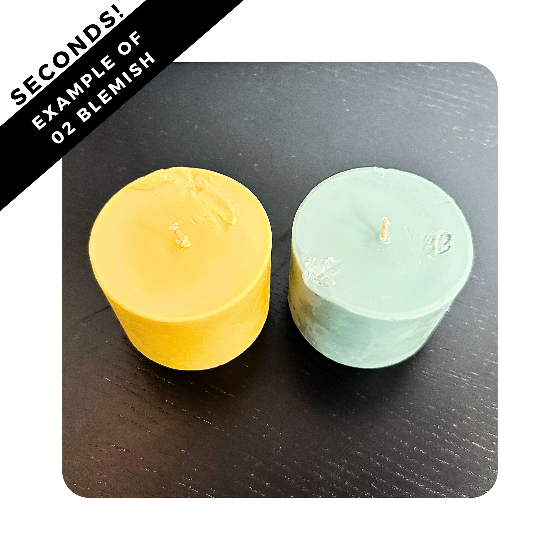 Super Seconds Candles Vegan 2025