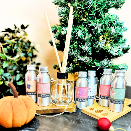 Vegan Eco Friendly Autumn Christmas Reed Diffuser Refill UK