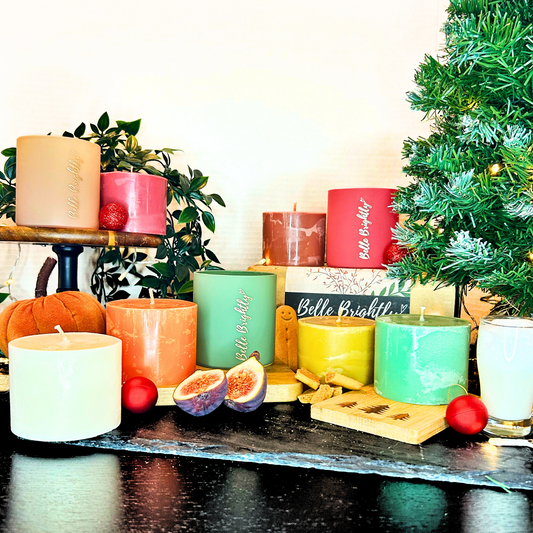 Vegan Eco Friendly Autumn Christmas Refillable Candle UK