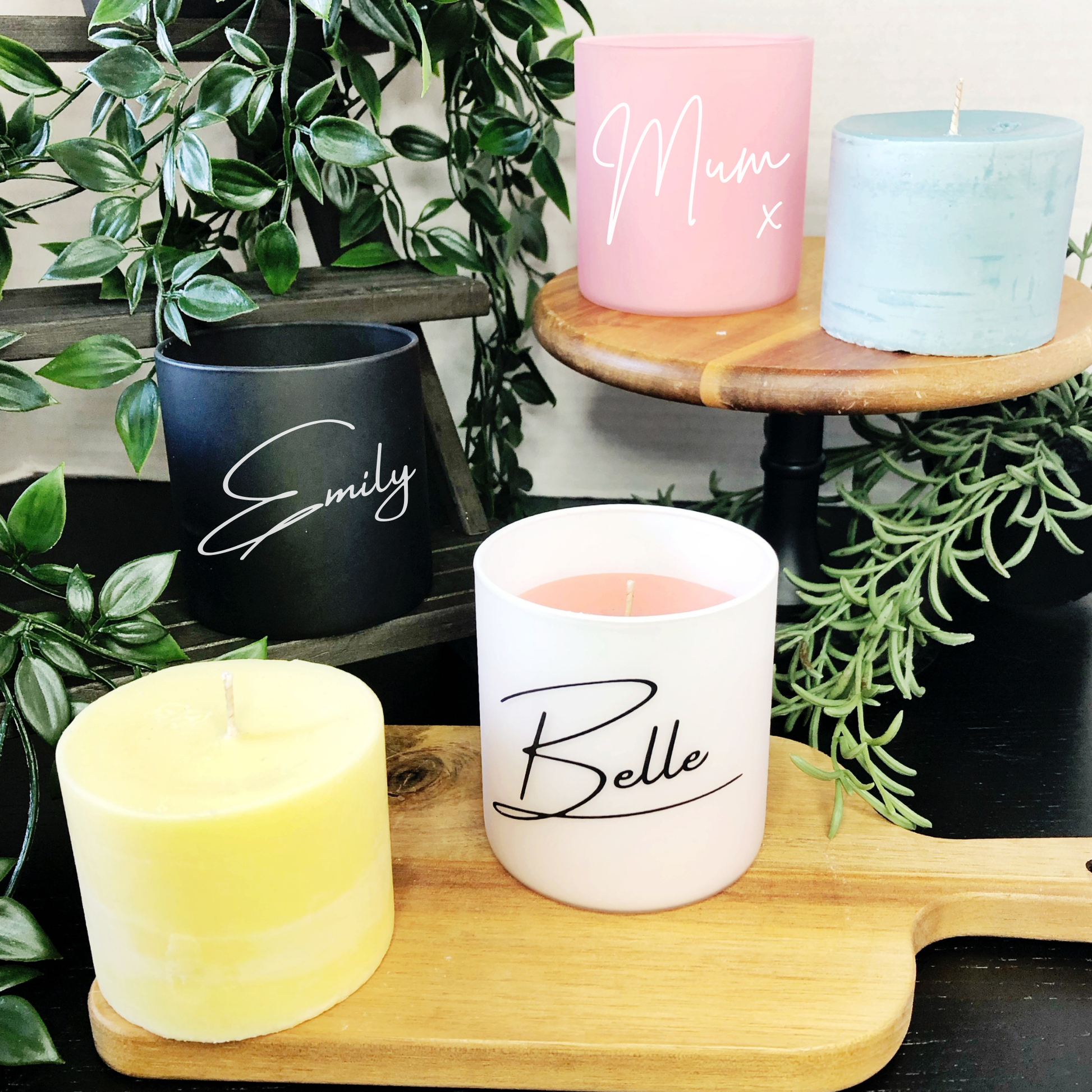 personalised Eco-friendly candles UK