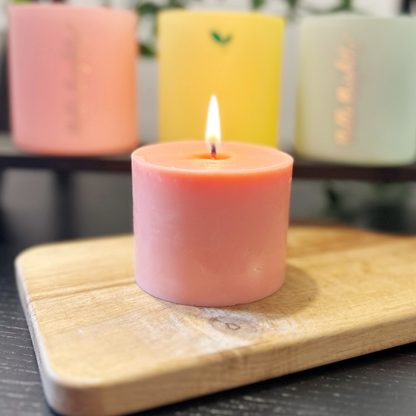 vegan delicia drench summer refillable candle UK