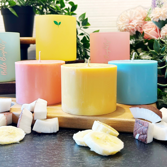 vegan sustainable summer refillable candle UK