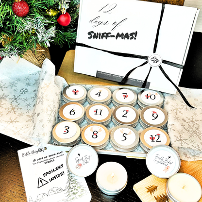 *PRE-ORDER* The "12 Days of Sniff-mas!" Candle Advent Calendar