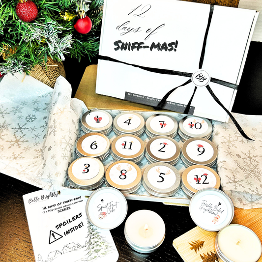 *PRE-ORDER* The "12 Days of Sniff-mas!" Candle Advent Calendar