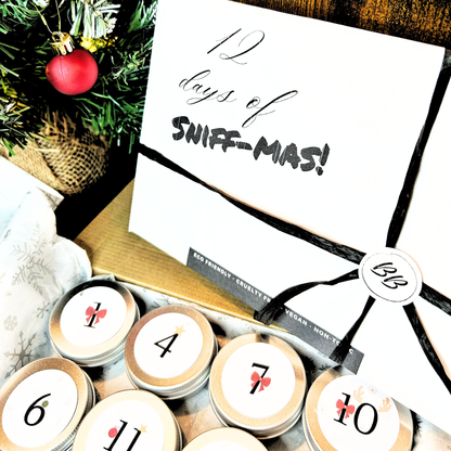 *PRE-ORDER* The "12 Days of Sniff-mas!" Candle Advent Calendar