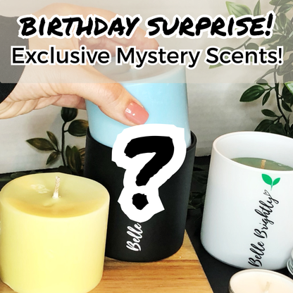 *MYSTERY SCENT* Original Refillable Candle - Birthday Week Exclusive!
