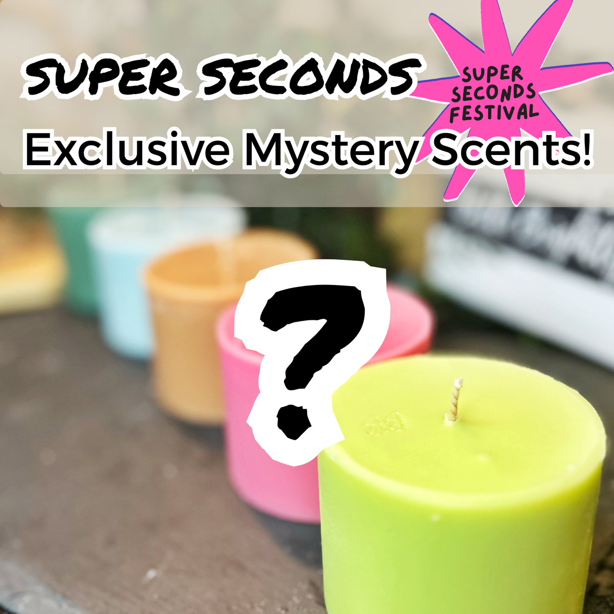 *MYSTERY SCENT* The Original Candle REFILL - Super Seconds Exclusive!