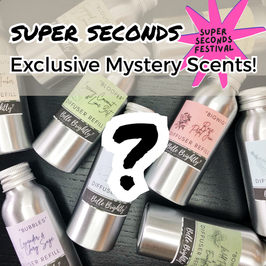*MYSTERY SCENT* Reed Diffuser / Room & Linen Spray REFILL - Super Seconds Festival Exclusive!